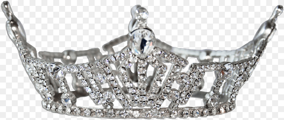 Silver Crown The Famous Crown Queen Crown White Miss America Pageant Crown, Accessories, Jewelry, Necklace Free Png Download