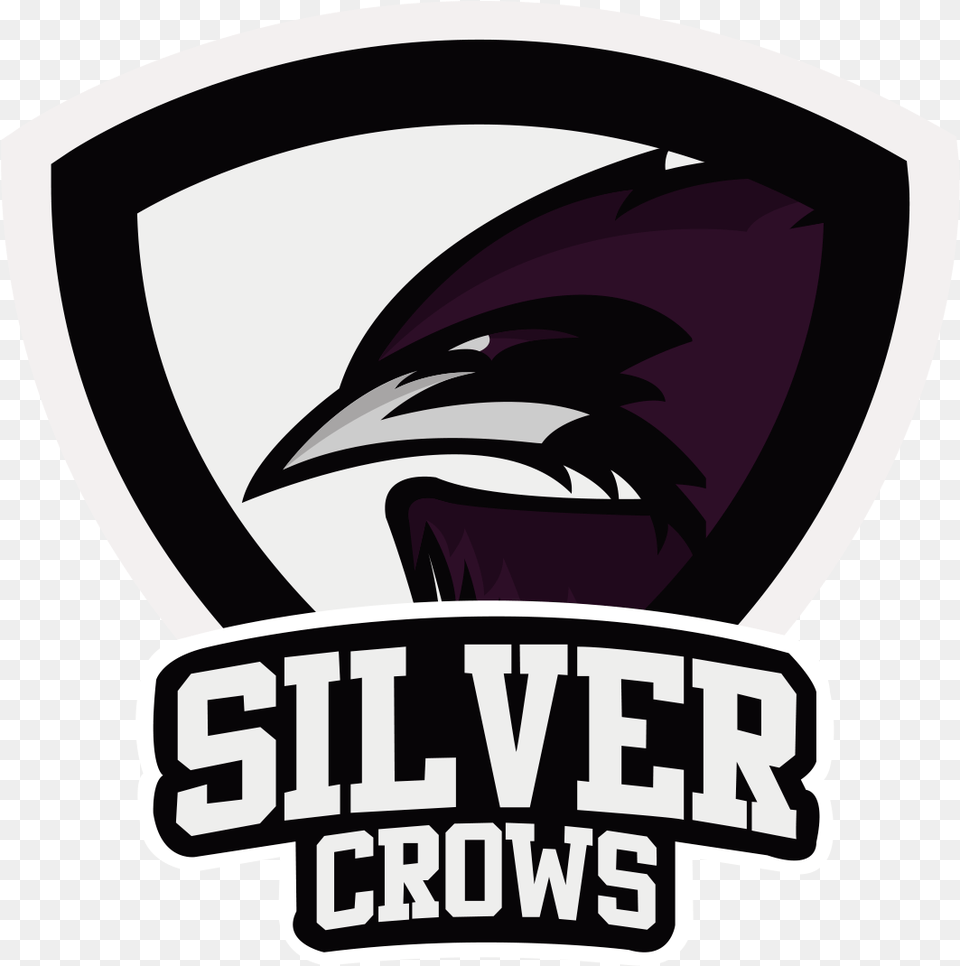 Silver Crows Logo, Sticker, Emblem, Symbol Free Png Download