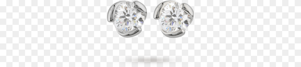 Silver Cubic Zirconia Earrings Number, Accessories, Diamond, Earring, Gemstone Free Transparent Png