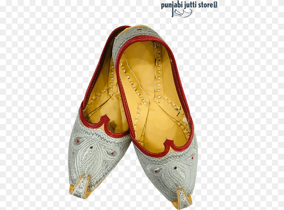 Silver Designer Khussa Punjabi Jutti Kids, Clothing, Footwear, Shoe, Sneaker Png Image