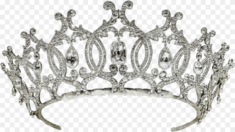 Silver Diamond Diadem Crown Brilliant Qween King Tiara Picsart, Accessories, Chandelier, Jewelry, Lamp Free Png Download