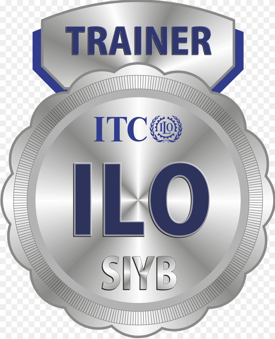Silver Digital Trainer En, Badge, Logo, Symbol, Text Free Png Download