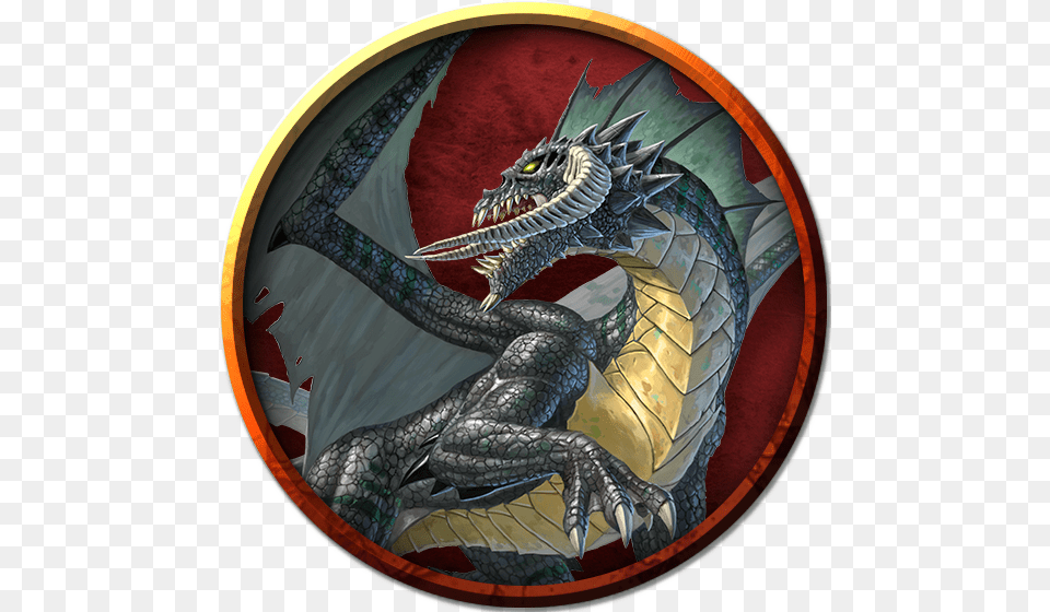 Silver Dragon Free Png