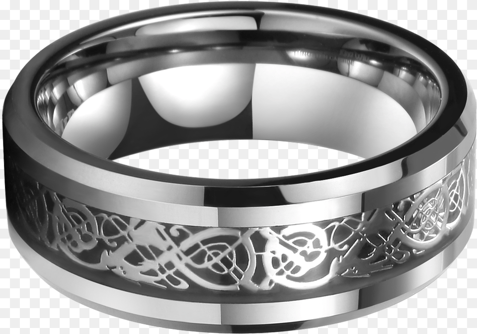 Silver Dragon Download Bangle, Accessories, Jewelry, Platinum, Ring Free Transparent Png