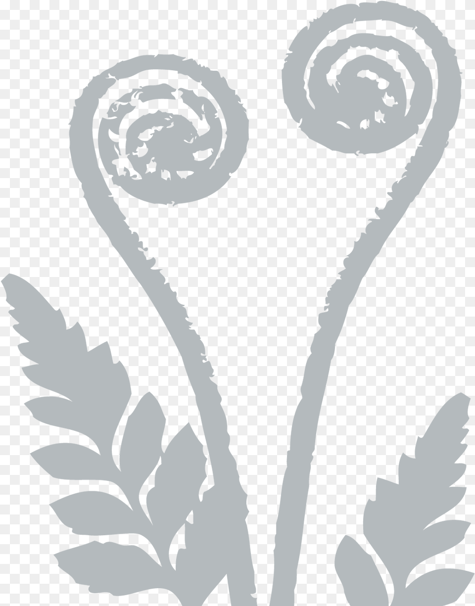 Silver Fern Nz Fern Background Clipart Plant, Person, Art, Face Free Png Download