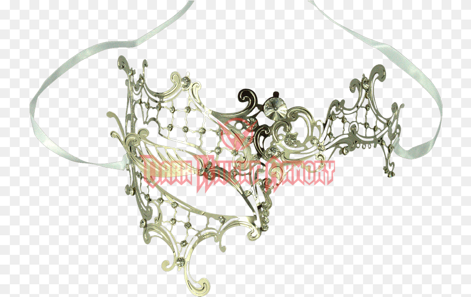 Silver Filigree Masquerade Mask Iron, Accessories, Jewelry, Chandelier, Lamp Png Image