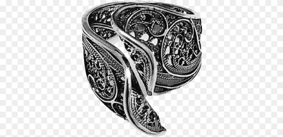 Silver Filigree Ring Solid, Accessories, Jewelry, Cuff, Smoke Pipe Png