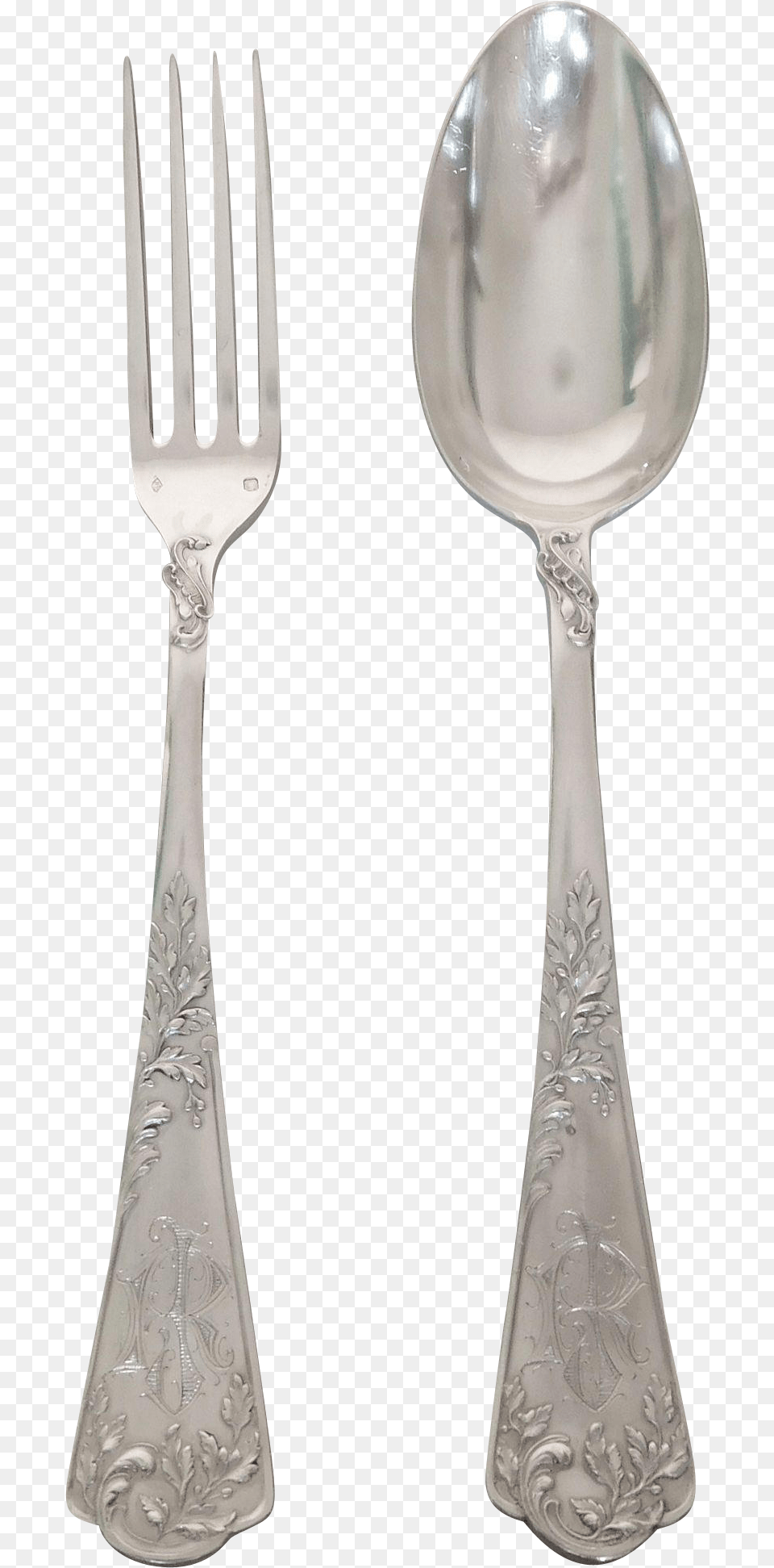 Silver Fork Image With Background Spoon And Fork, Cutlery Free Transparent Png