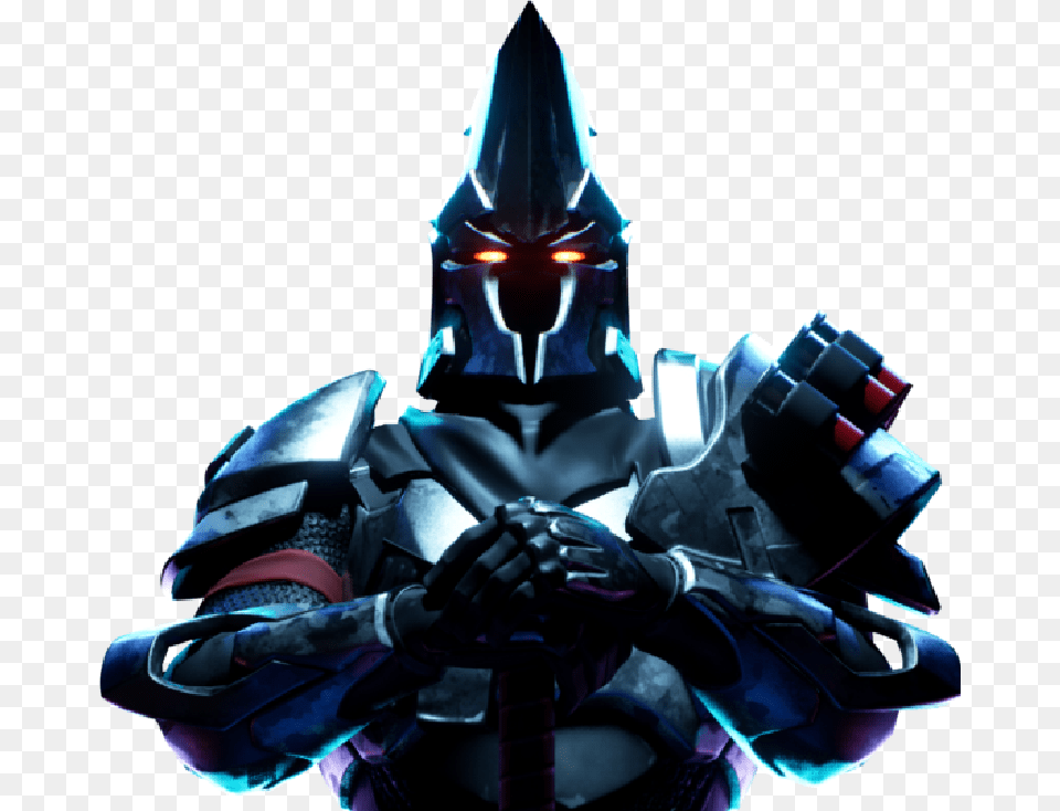 Silver Fortnite Season X Ultima Knight, Person, Clothing, Glove, Baby Free Png