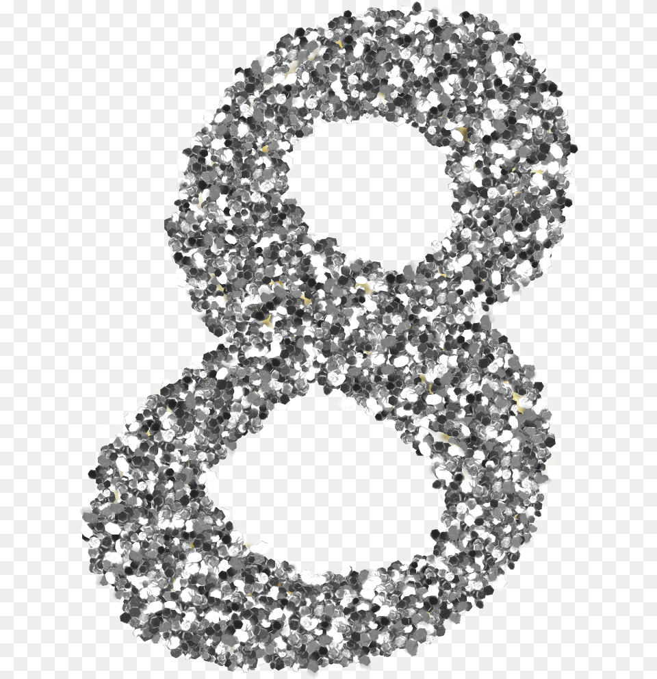 Silver Glitter Sparkle Silver Glitter Numbers, Text, Symbol, Number, Chandelier Png Image