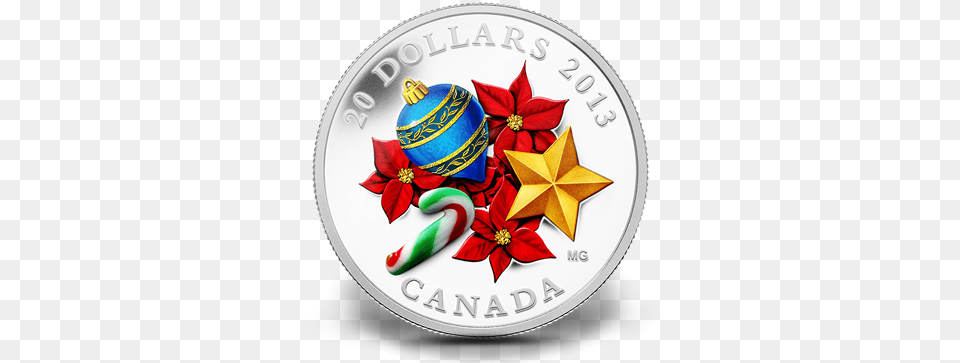 Silver Gold Express Sgetoronto Twitter Holiday Ornament, Coin, Money Png Image