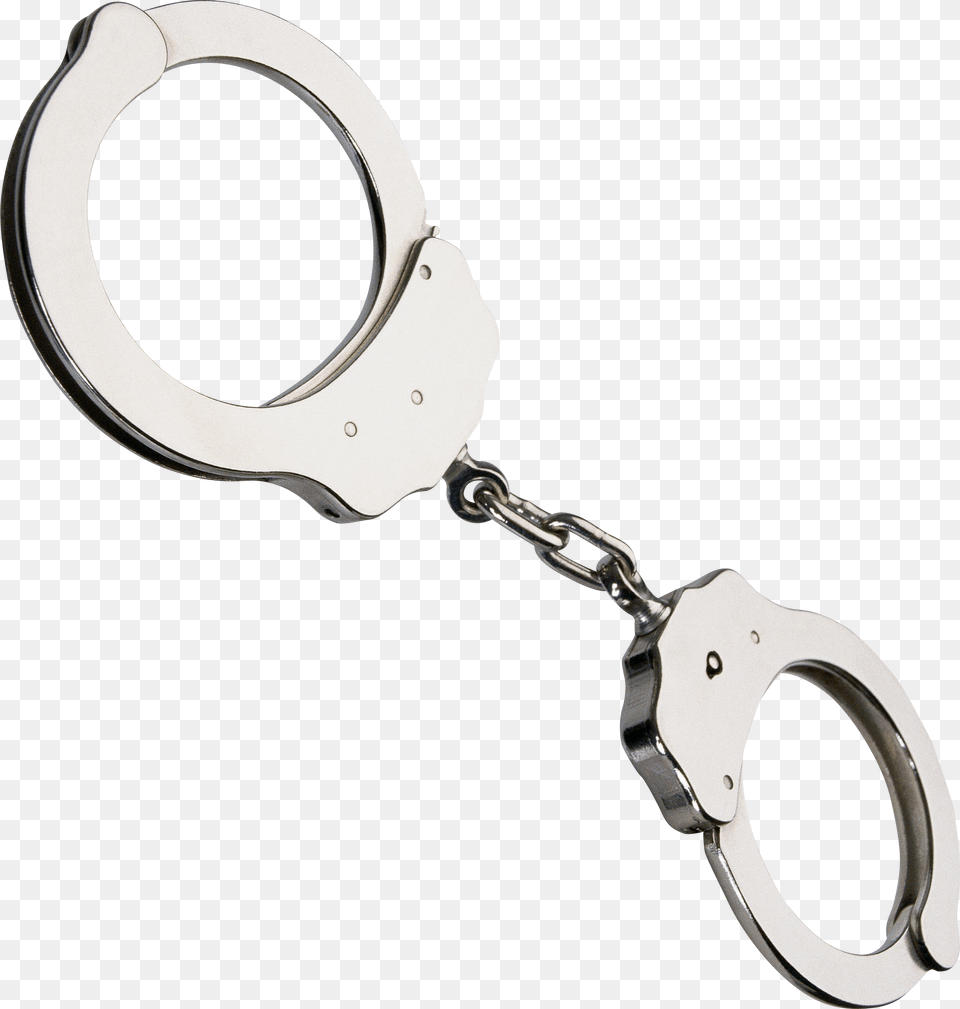 Silver Handcuffs Image Handcuffs, Smoke Pipe Png