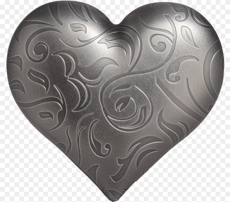 Silver Heart, Home Decor Free Transparent Png