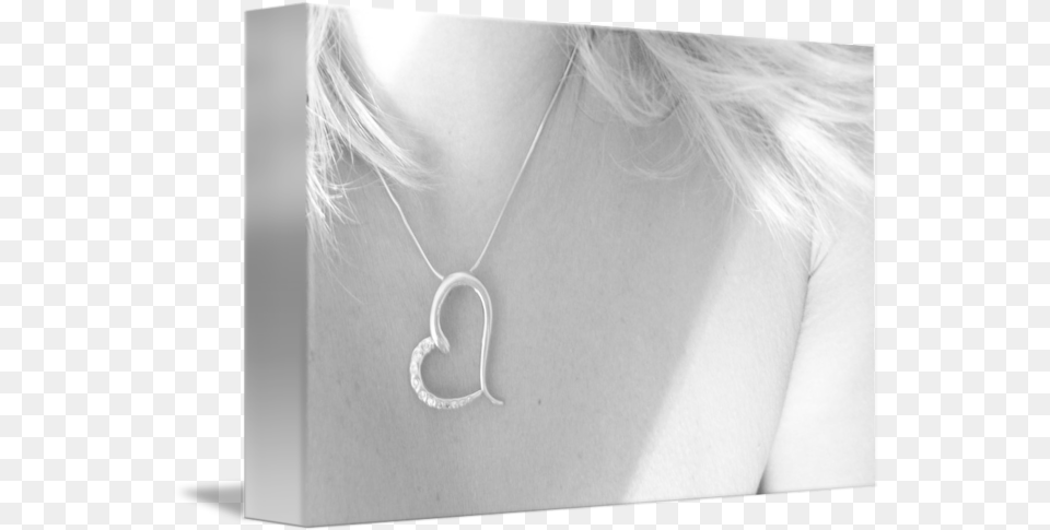 Silver Heart By Julieta Suarez Valente Solid, Accessories, Adult, Female, Person Png