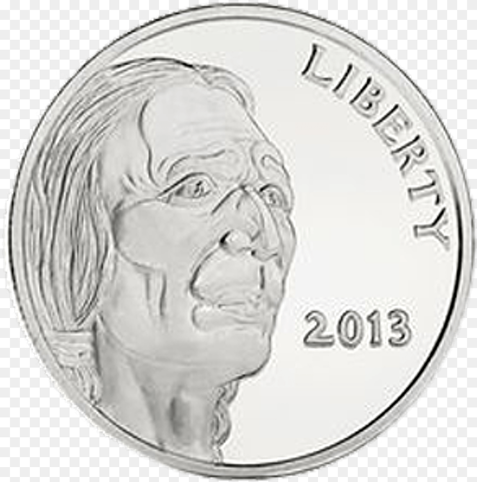 Silver Indian Head Oz 2013, Coin, Money, Baby, Person Png