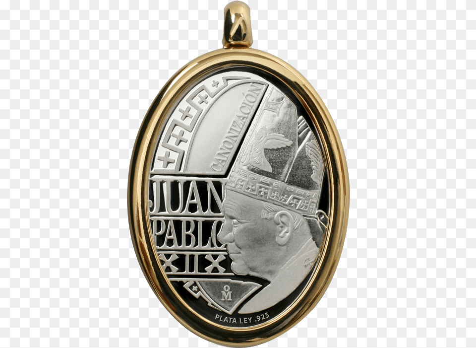 Silver John Paul Ii Medal Pope John Xxiii, Accessories, Jewelry, Locket, Pendant Free Transparent Png