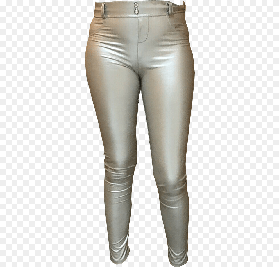 Silver Leggings Spandex, Clothing, Pants, Adult, Female Free Transparent Png