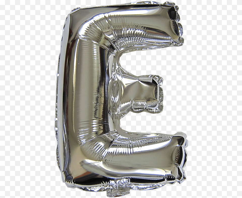 Silver Letter Helium Foil Balloon D Silver, Accessories, Aluminium, Buckle, Symbol Free Png Download