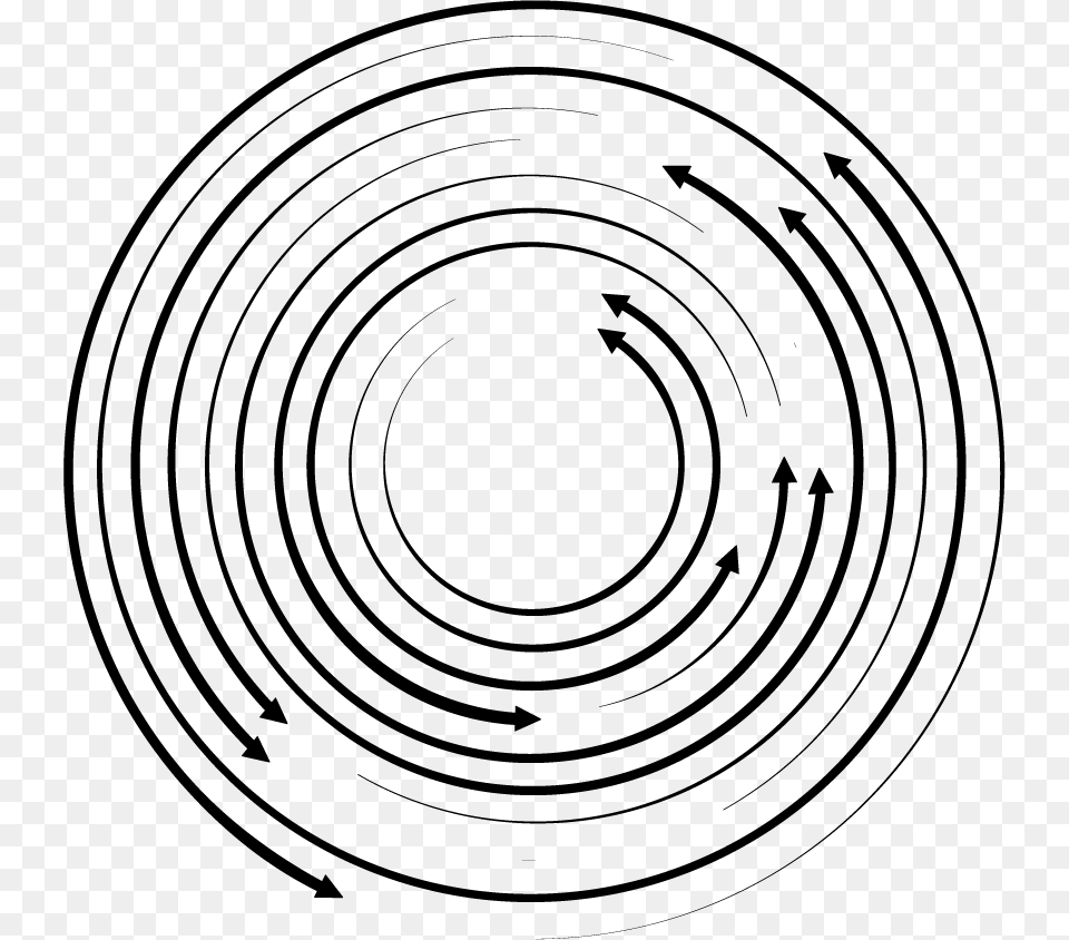 Silver Lining Silver Circle Logo Circle, Spiral, Coil Free Png