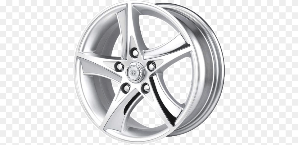Silver Machined Car Wheel Amp Hyper Silver Alloy Wheels Hubcap, Alloy Wheel, Car Wheel, Machine, Spoke Png