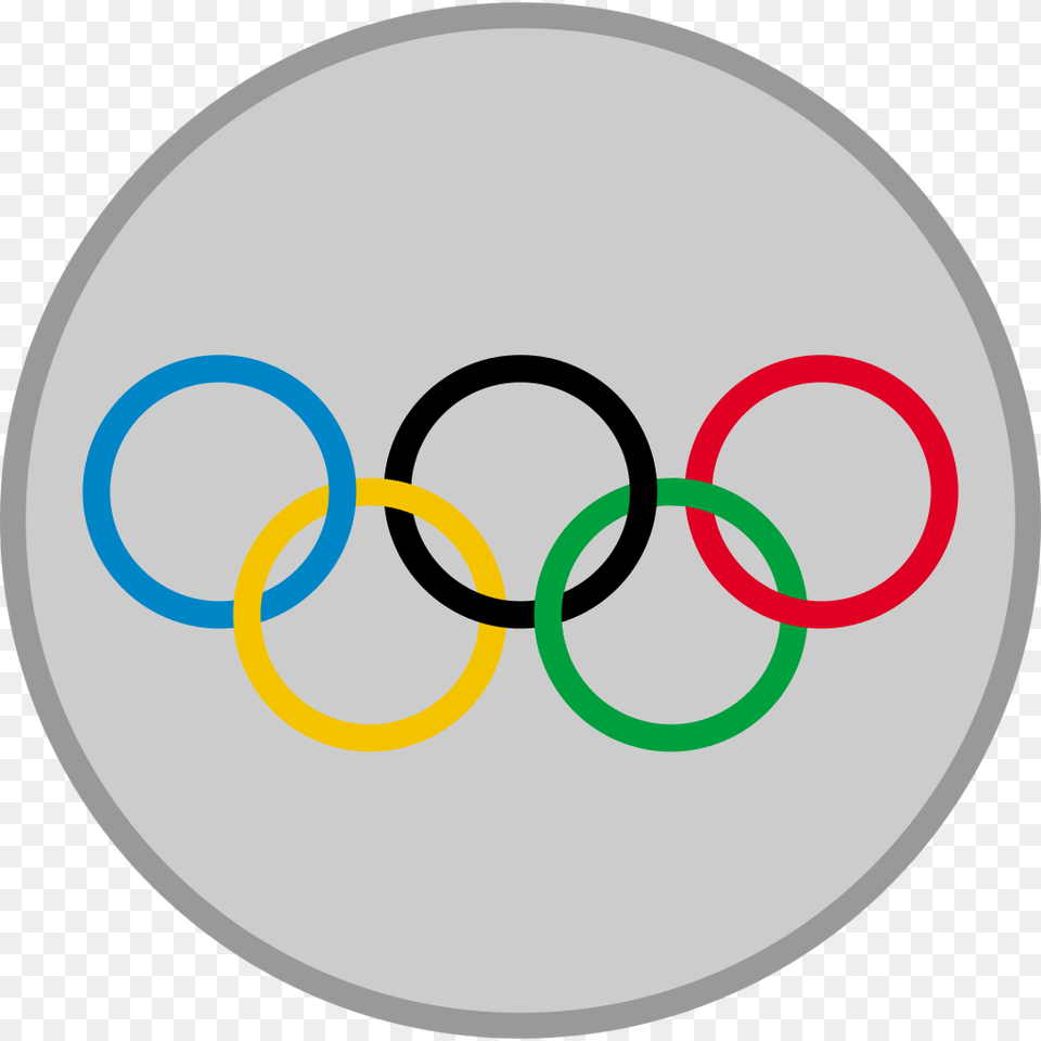 Silver Medal Olympic Refugee Olympic Team Logo, Disk, Sphere Png Image