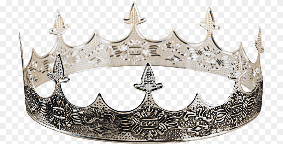 Silver Medieval Crown Medieval Crown, Accessories, Jewelry, Cross, Symbol Free Png Download