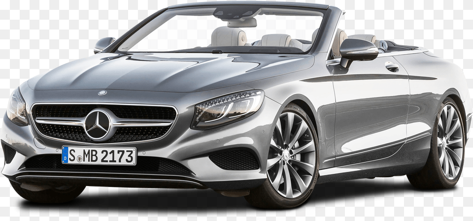 Silver Mercedes Benz S Class Cabriolet Car Mercedes Benz S Class Cabriolet, Transportation, Vehicle, Convertible, Machine Free Png Download