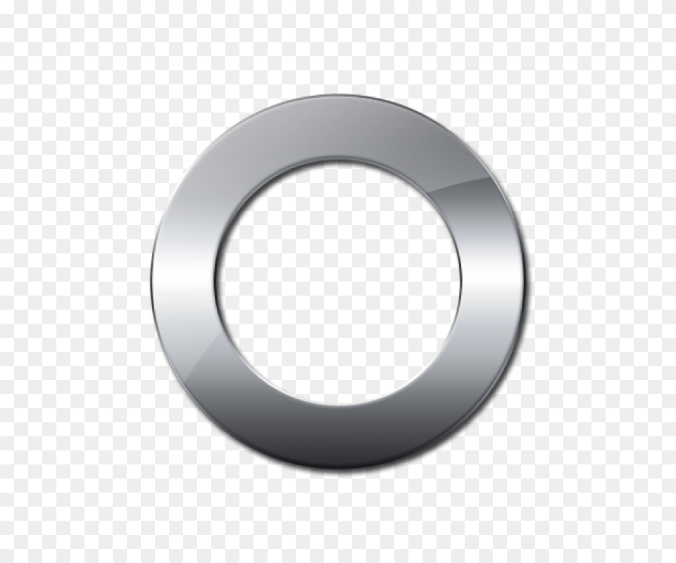 Silver Metal Circle Transparent Background, Disk Free Png Download