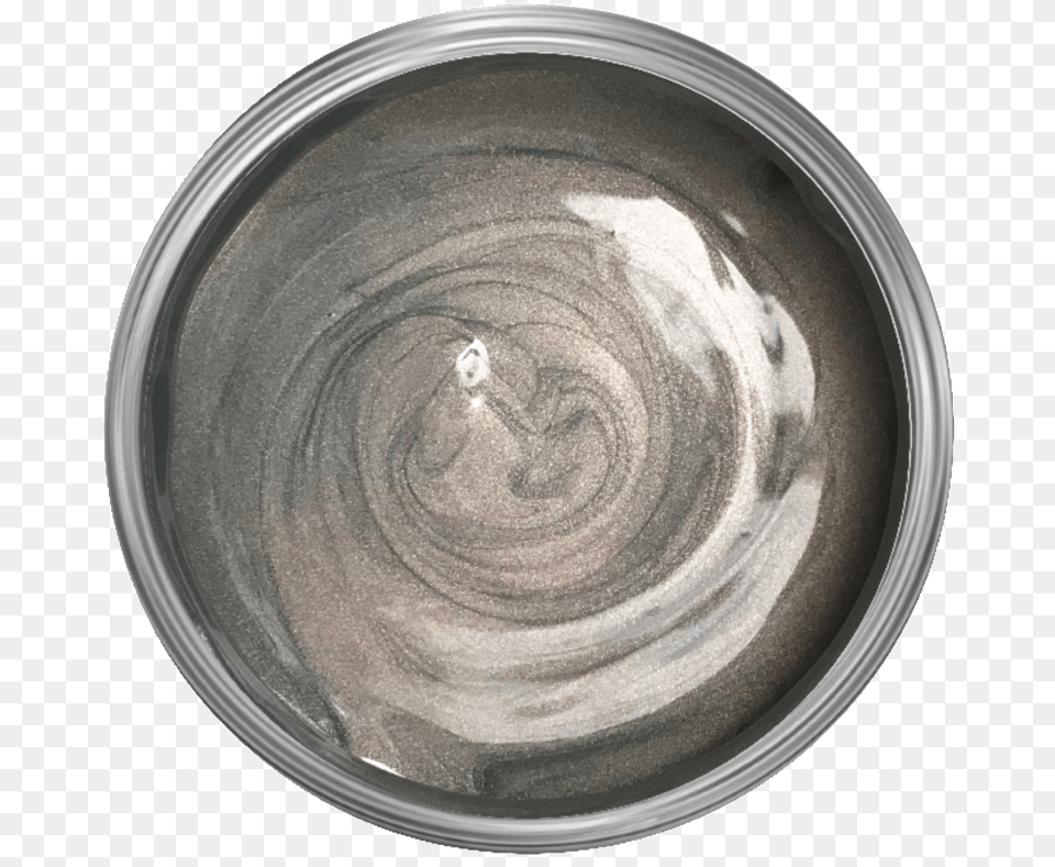 Silver Metallic Furniture Paint, Bowl Free Png Download