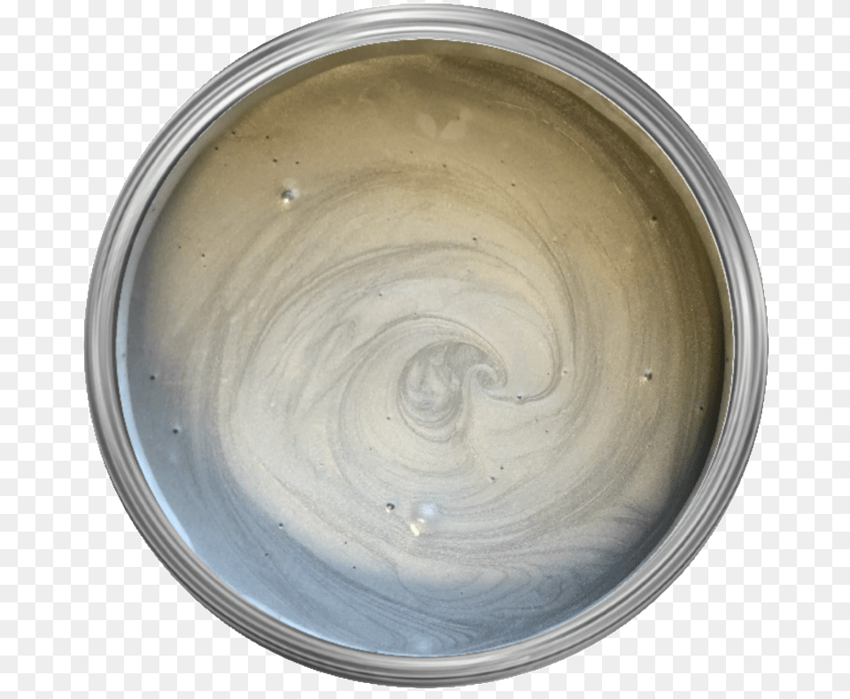 Silver Metallic Furniture Paint Circle, Plate, Bowl Png