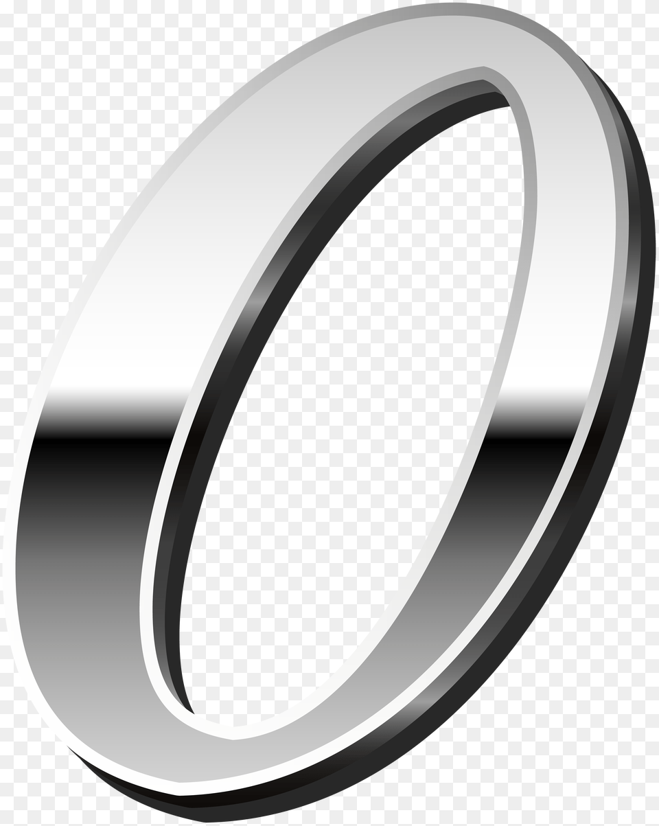 Silver Number Zero Clip, Platinum, Magnifying Png Image