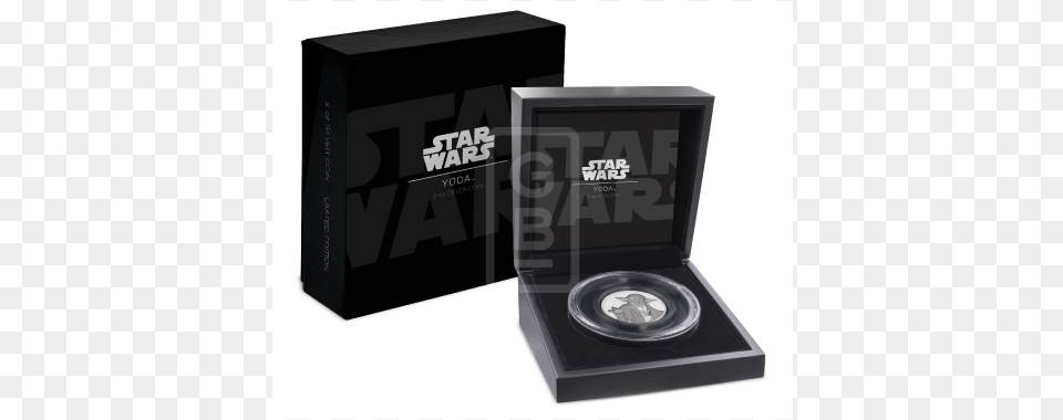 Silver Numis Star Wars Yoda Ultra High Relief 2oz 2017 Niue 2 Oz Silver 5 Star Wars Han Solo Ultra High, Mailbox, Bottle Free Png Download