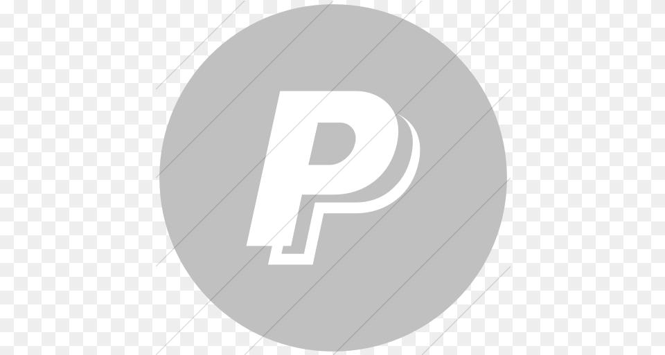 Silver Paypal Logo Logodix Circle, Firearm, Weapon, Lighting, Disk Png