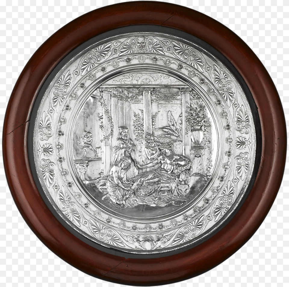 Silver Plaque Relief, Photography, Art, Painting, Pottery Free Png Download