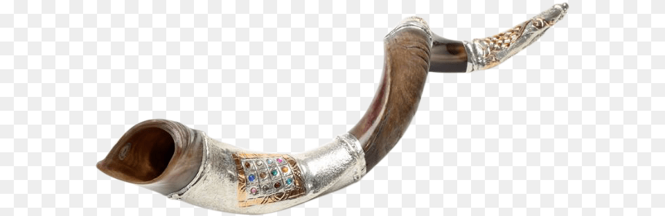 Silver Plated Shofar, Smoke Pipe, Brass Section, Horn, Musical Instrument Png