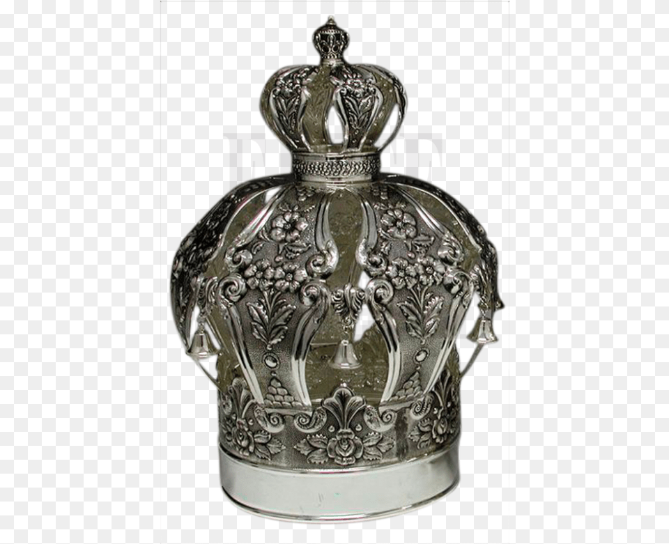 Silver Plated Torah Crown With Flowers Accessories, Jewelry, Locket, Pendant Free Png Download
