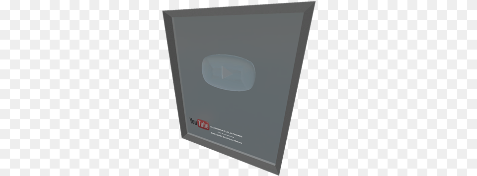 Silver Play Button File Mart Poster, Computer Hardware, Electronics, Hardware, Advertisement Free Png