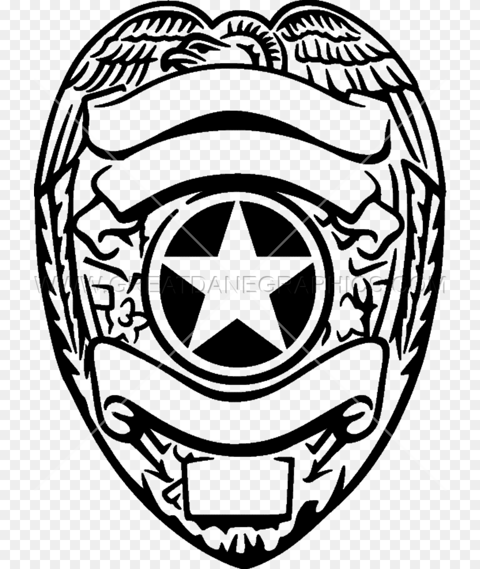 Silver Police Badge Law Enforcement Pride Badges, Emblem, Symbol, Logo Free Transparent Png