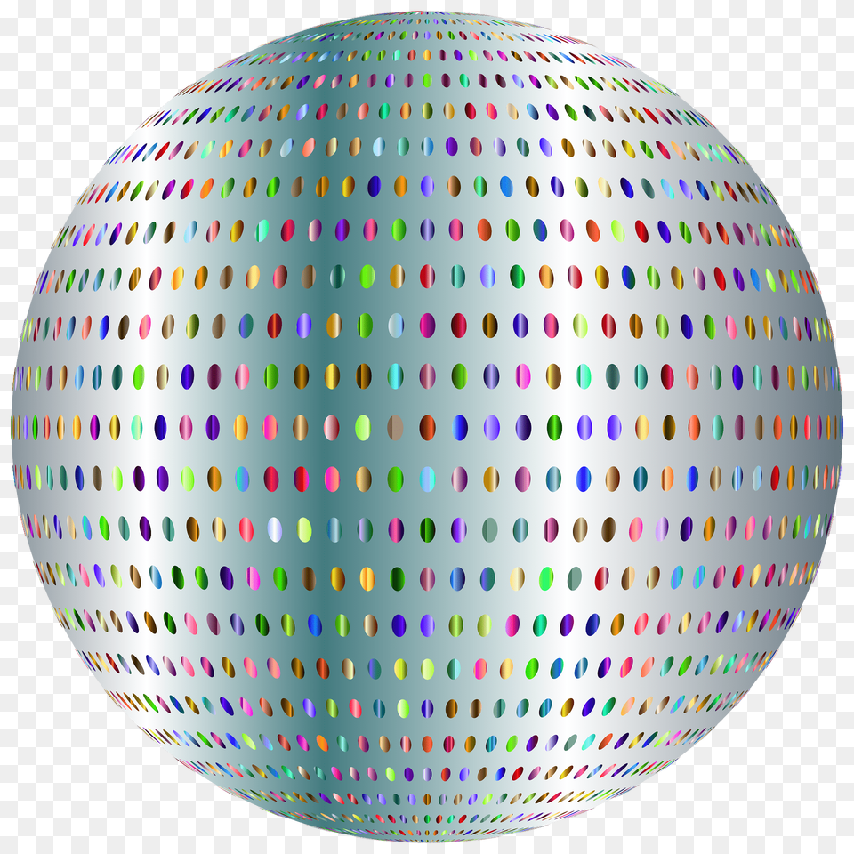 Silver Polka Dots Sphere Clipart Free Png