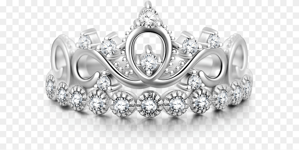 Silver Princess Crown, Accessories, Jewelry, Locket, Pendant Free Png Download