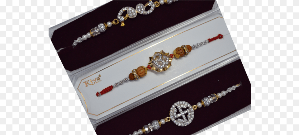 Silver Raksha Bandhan Rakhi, Accessories, Bracelet, Diamond, Gemstone Free Transparent Png
