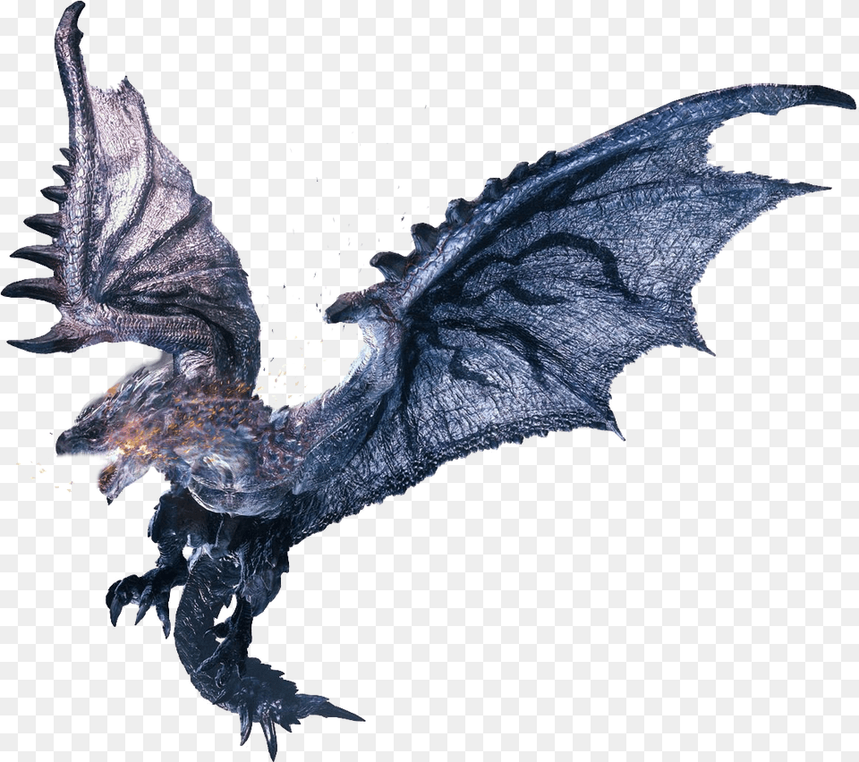 Silver Rathalos Dragon Icon, Animal, Dinosaur, Reptile Free Transparent Png
