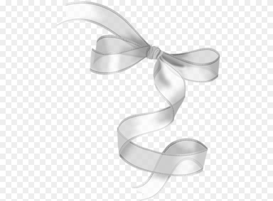 Silver Ribbon Format Transparent Silver Ribbon, Accessories, Formal Wear, Tie, Adult Png Image