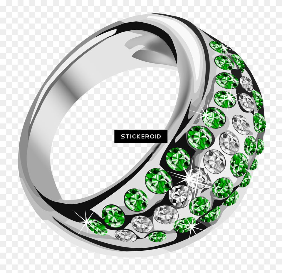 Silver Ring Diamond Jewelry, Accessories, Gemstone, Platinum, Clothing Png Image
