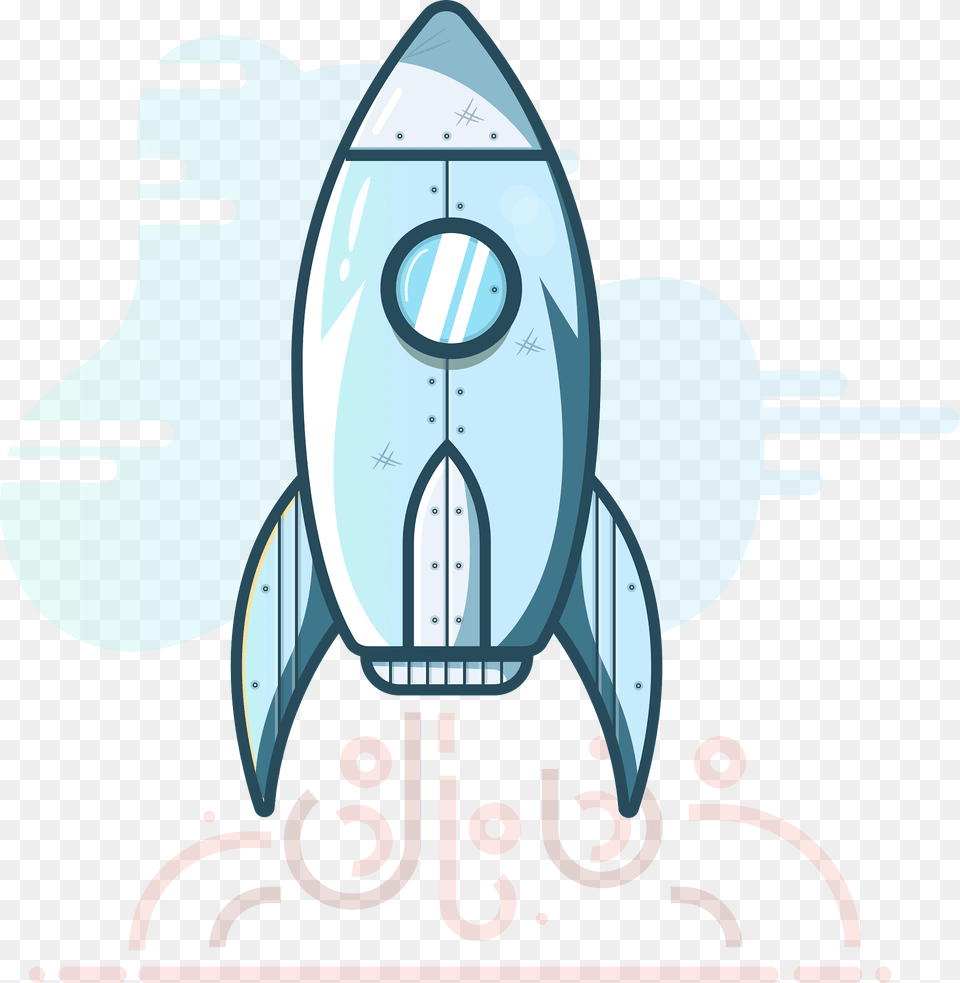 Silver Rocket Clipart, Aircraft, Spaceship, Transportation, Vehicle Free Png Download