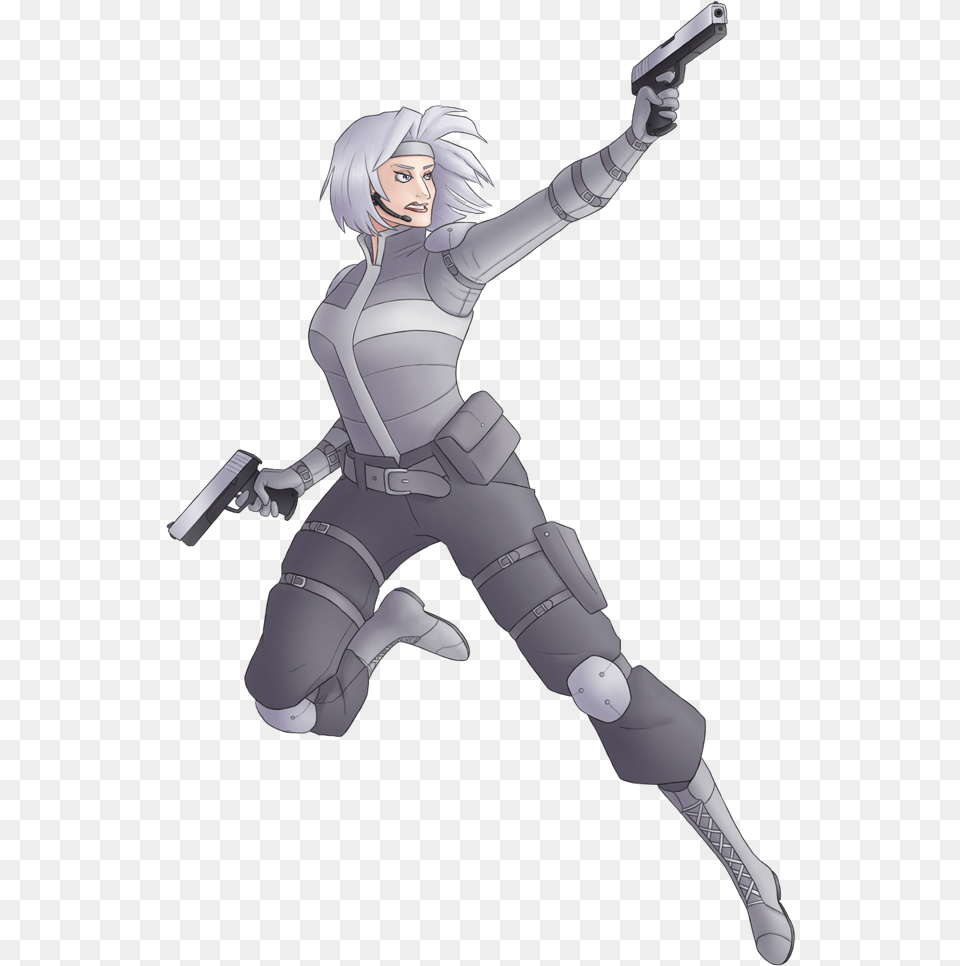 Silver Sable By Green Mamba Silver Sable Spiderman, Book, Comics, Publication, Face Png Image