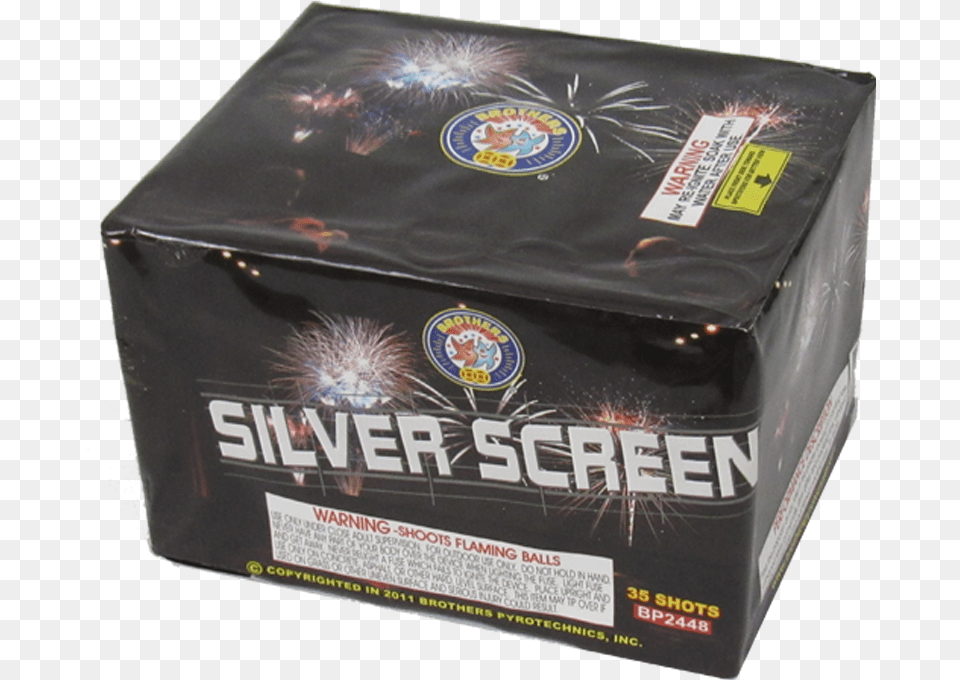 Silver Screen Box, Fireworks Free Png