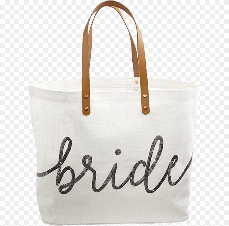 Silver Sequin Bride Totesrc Https Tote Bag, Accessories, Handbag, Tote Bag Free Transparent Png