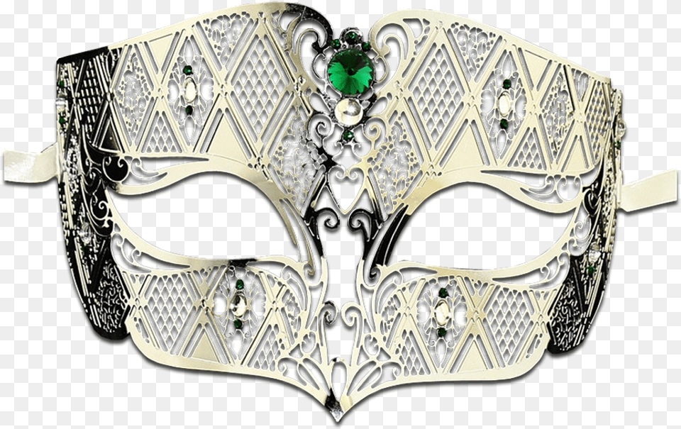 Silver Series Diamond Design Laser Cut Venetian Masquerade, Accessories, Mask Png