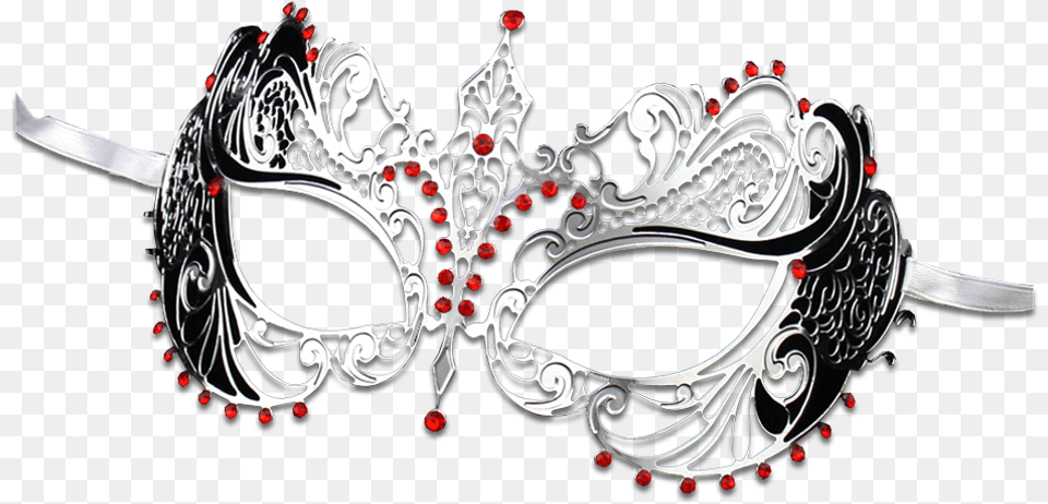 Silver Series Laser Cut Metal Venetian Pretty Masquerade Tiara, Accessories, Jewelry Free Png Download